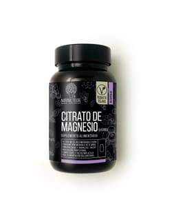 Citrato de Magnesio 500mg Frasco x 60 cápsulas vegetales