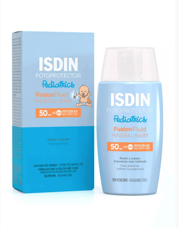 Isdin Fotoprotector Pediatrics Fusion Fluid Spf50+ Mineral Baby